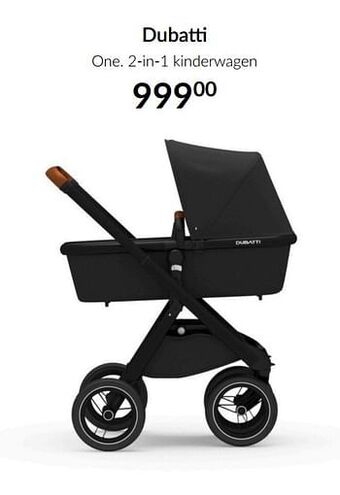 Dubatti one. 2-in-1 kinderwagen