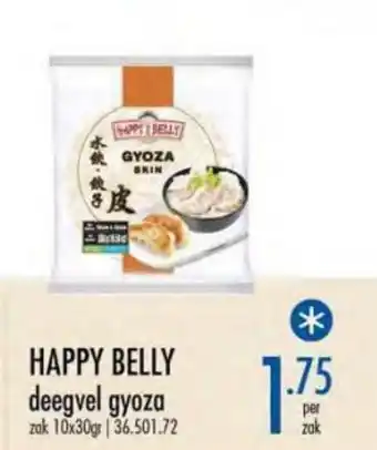 Horeca totaal Happy Belly deegvel gyoza aanbieding