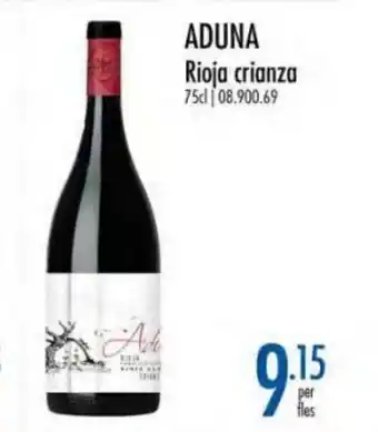 Aduna Rioja crianza