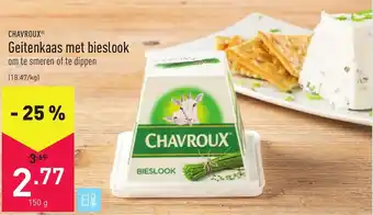 Chavroux Geitenkaas met bieslook 150g