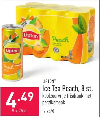 Lipton Ice Tea Peach, 8 st. 25cl
