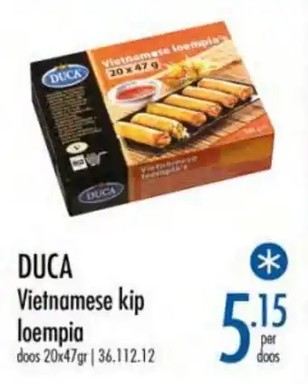 Duca Vietnamese kip loempia