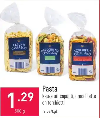 ALDI Pasta 500g aanbieding