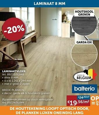 Zelfbouwmarkt Laminaatvloer aanbieding