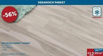 Zelfbouwmarkt Keramisch parket magma aanbieding