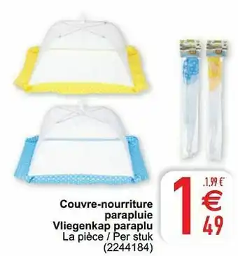 Couvre-nourriture parapluie vliegenkap paraplu