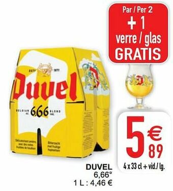 Cora Duvel aanbieding