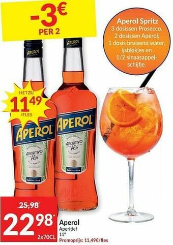 Aperol aperitief