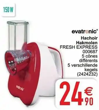 Cora Evatronic hachoir hakmolen fresh express 000687 aanbieding