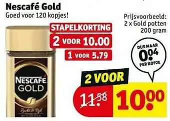 Kruidvat Gold potten aanbieding