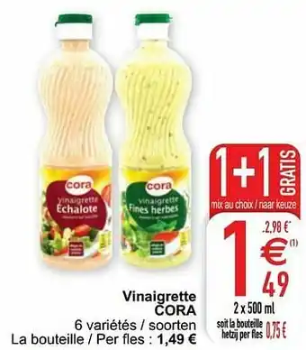 Vinaigrette cora