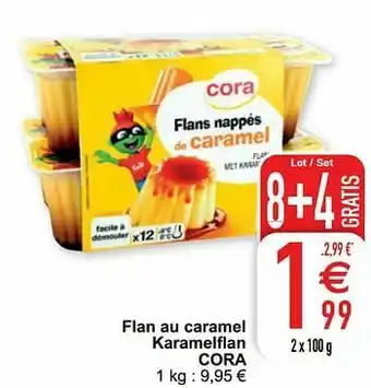 Flan au caramel karamelflan cora