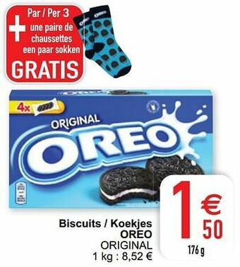Cora Biscuits - koekjes oreo original aanbieding