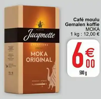 Cora Café moulu gemalen koffie moka aanbieding