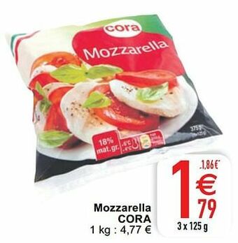 Cora Mozzarella cora aanbieding