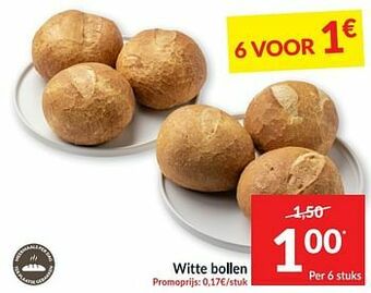 Intermarché Witte bollen aanbieding