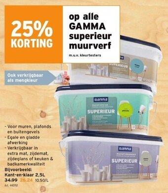 Kant-en-klaar 2,5L