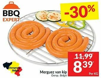 Intermarché Merguez van kip aanbieding
