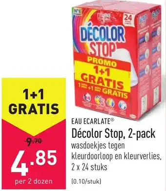 ALDI Eau ecarlate Decolor Stop, 2-pack aanbieding