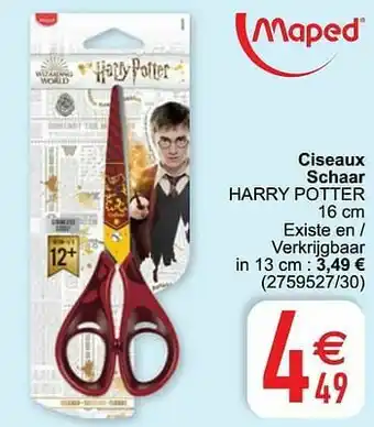 Ciseaux schaar harry potter