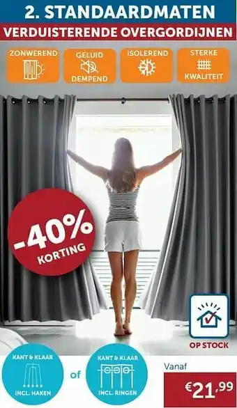 Zelfbouwmarkt Raamdecoratie standaardmaten aanbieding