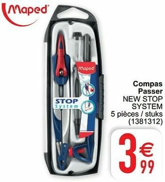 Compas passer new stop system
