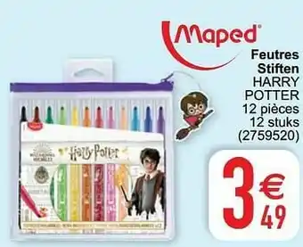 Cora Feutres stiften harry potter aanbieding