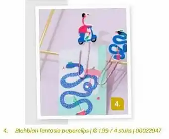 Blahblah fantasie paperclips