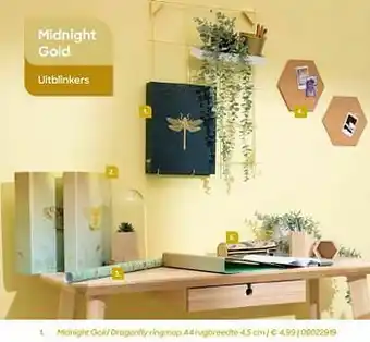 Midnight gold dragonfly ringmap a4 rugbreedte