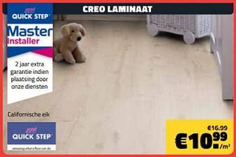 Bouwcenter Frans Vlaeminck Creo laminaat aanbieding