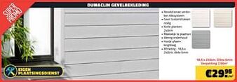 Dumaclin gevelbekleding