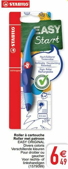 Cora Roller à cartouche roller met patroon easy original aanbieding