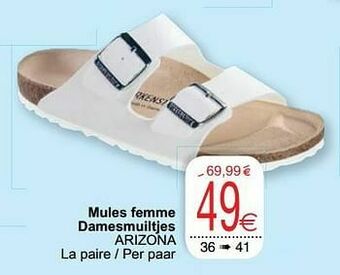 Mules femme damesmuiltjes arizona
