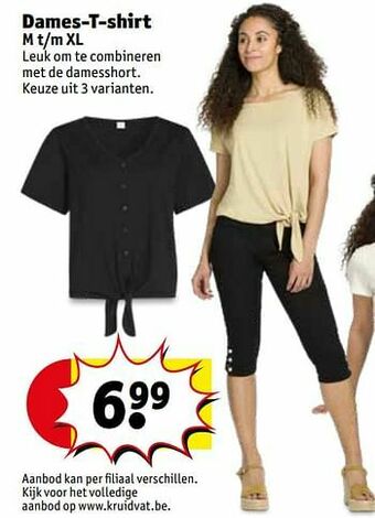 Kruidvat Dames-t-shirt aanbieding