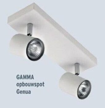 GAMMA Gamma opbouwspot Genua aanbieding