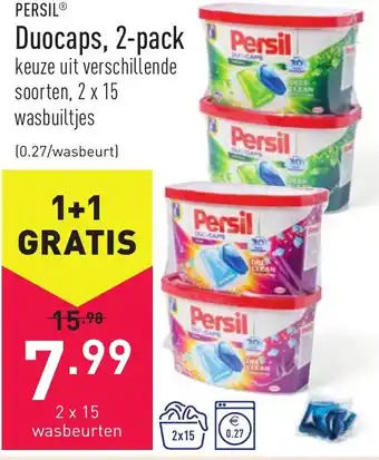 ALDI Persil Duocaps, 2-pack aanbieding