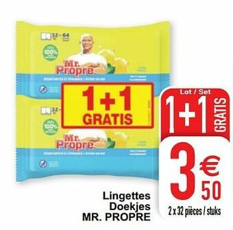 Cora Lingettes doekjes mr. propre aanbieding