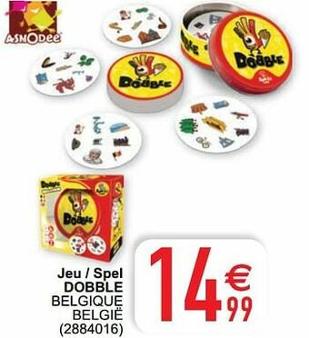 Jeu - spel dobble belgique belgië