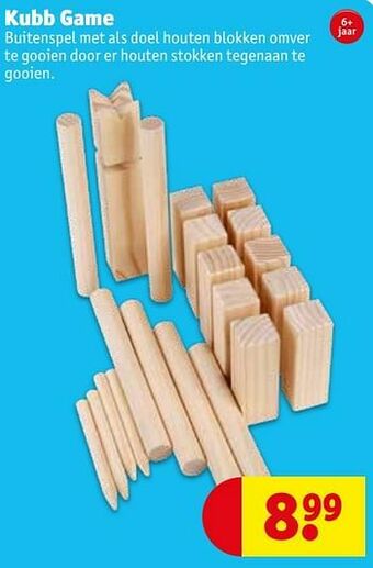 Kruidvat Kubb game aanbieding