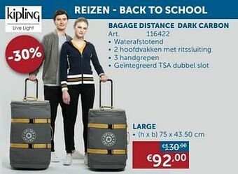 Bagage distance dark carbon