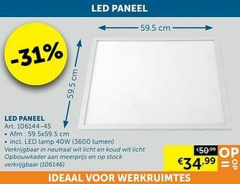 Led paneel
