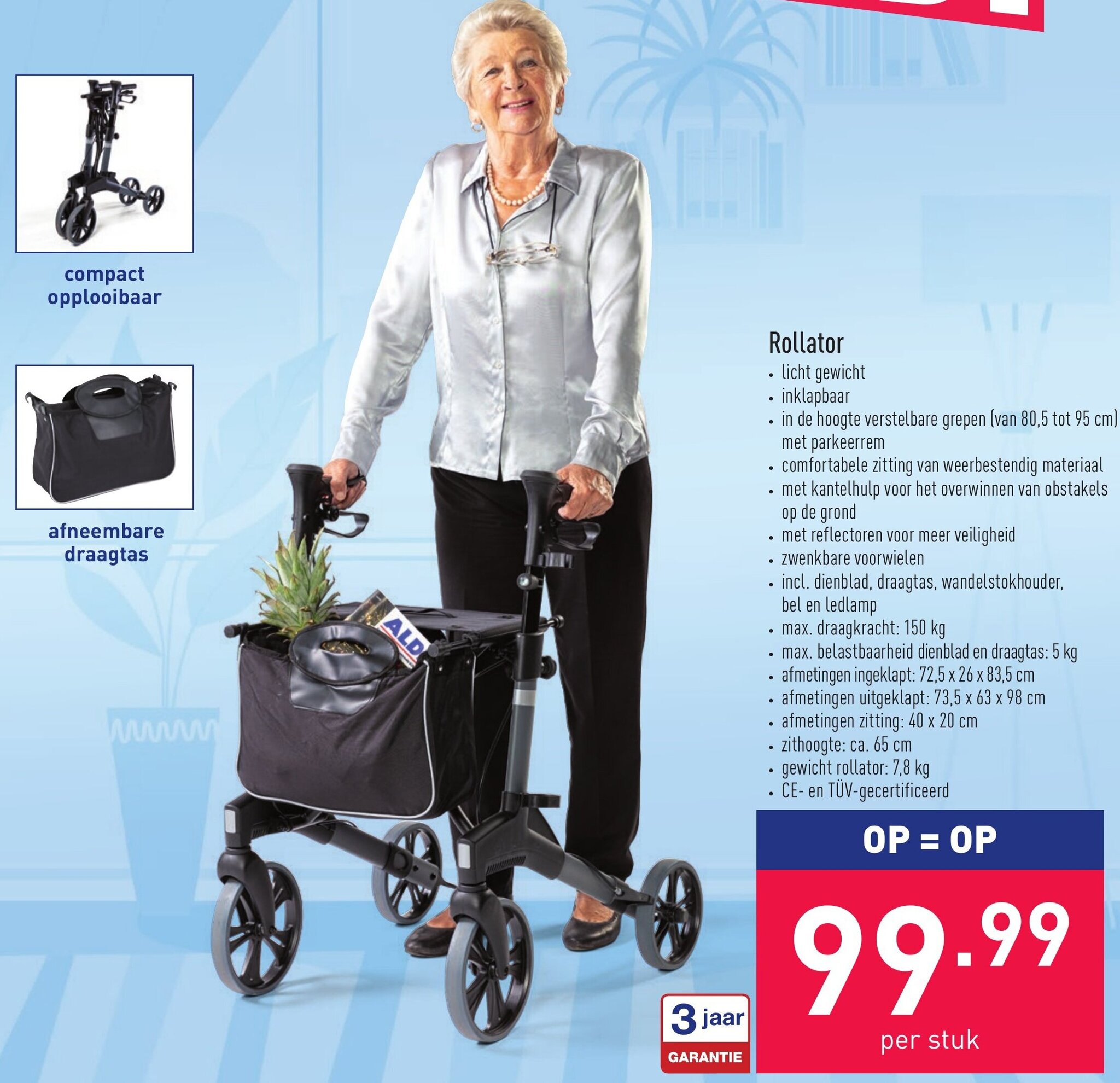 Rollator promotie bij ALDI