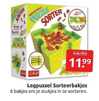 Legpuzzel sorteerbakjes