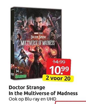 Boekenvoordeel Doctor strange in the multiverse of madness aanbieding