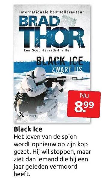 Boekenvoordeel Black ice aanbieding