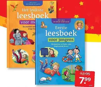Boekenvoordeel Eerste leesboek voor jongens aanbieding