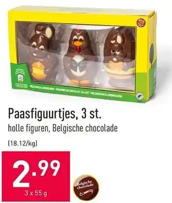 ALDI Paasfiguurtjes 55g aanbieding