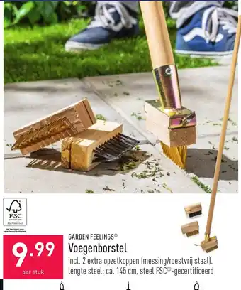 ALDI Garden Feelings Voegenborstel aanbieding