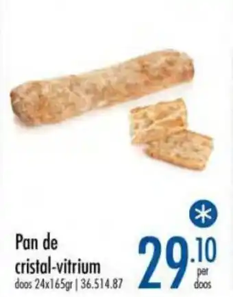 Pan de cristal-vitrium