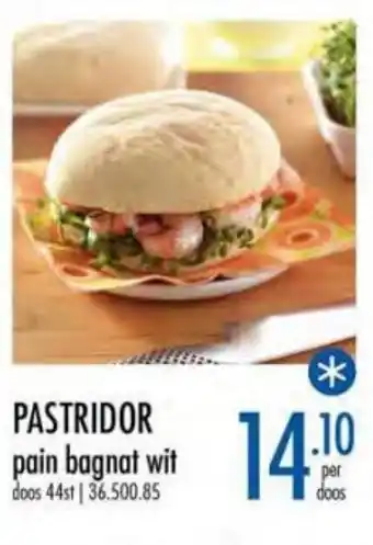 Horeca totaal Pastridor pain bagnat wit aanbieding